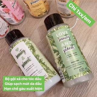 Gội xả Beauty & Planet 400ml