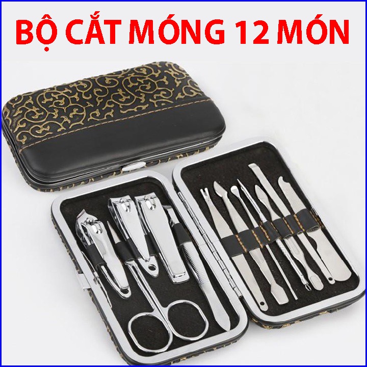 Bộ cắt móng tay móng chân lấy khóe 12 món loại to