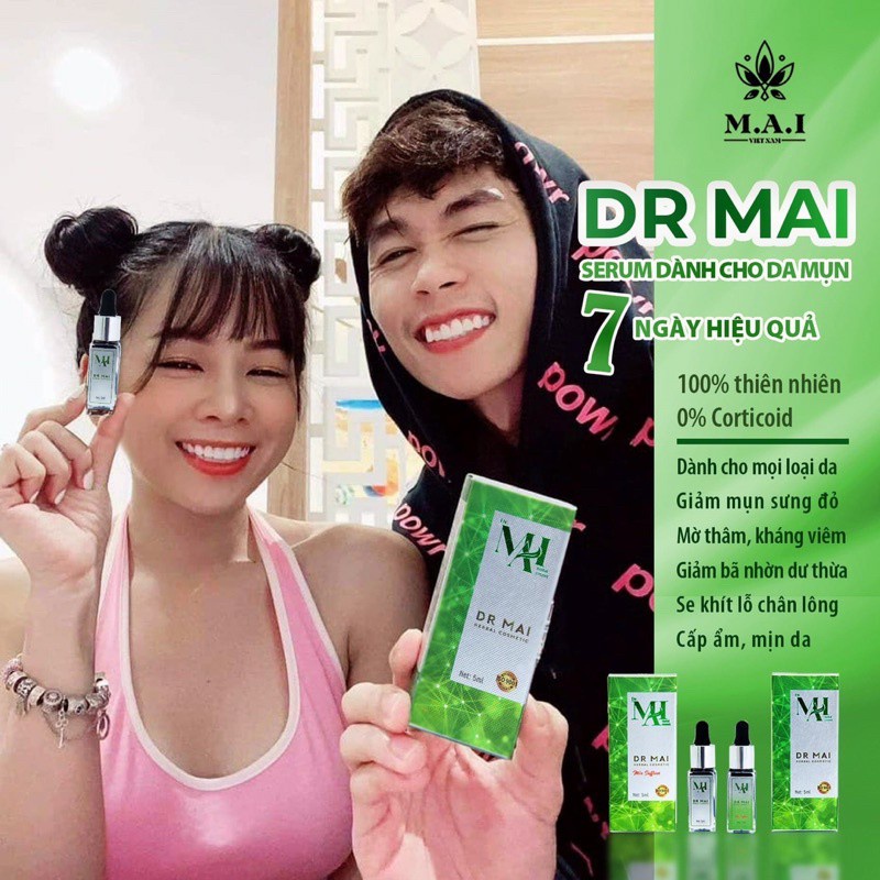 Dr Mai [CHÍNH HÃNG] serum Mai Thảo Mộc, lựa chọn hoàn hảo cho làn da mụn | BigBuy360 - bigbuy360.vn