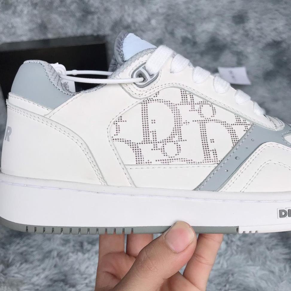 Giày thể thao Giày dior b27 low màu trắng hoạ tiết Oblique nam nữ đủ size 36-43 | BigBuy360 - bigbuy360.vn