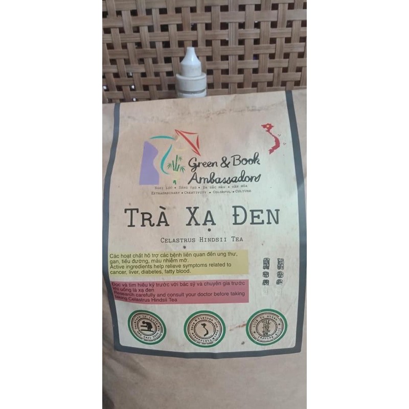 Trạ xạ Đen sấy khô Green & Book Ambassadors