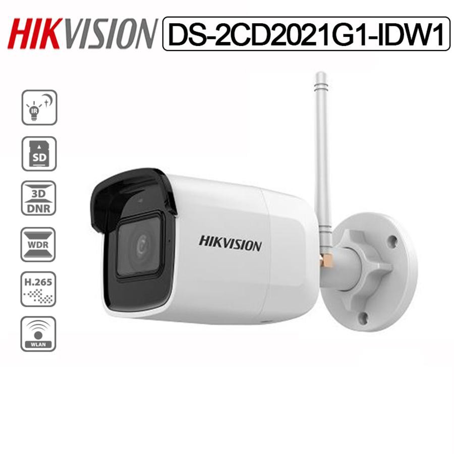 [BẢO HÀNH 2 NĂM] Camera IP 2MP Hikvision DS-2CD2021G1-IDW1 H.265+ Tặng kèm Adapter 12V