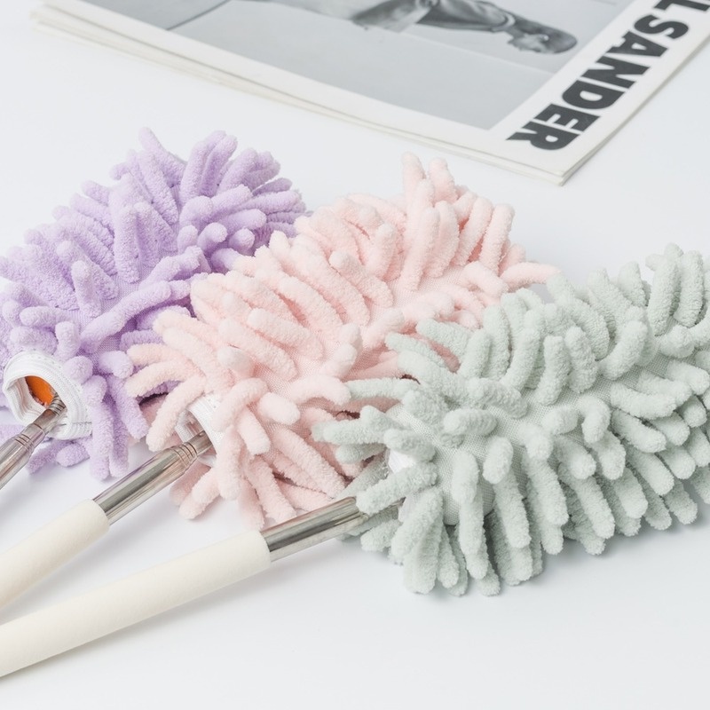 Chổi quét bụi bằng thép không gỉ có thể thu gọn chất lượng cao phong cách Bắc Âu độc đáo