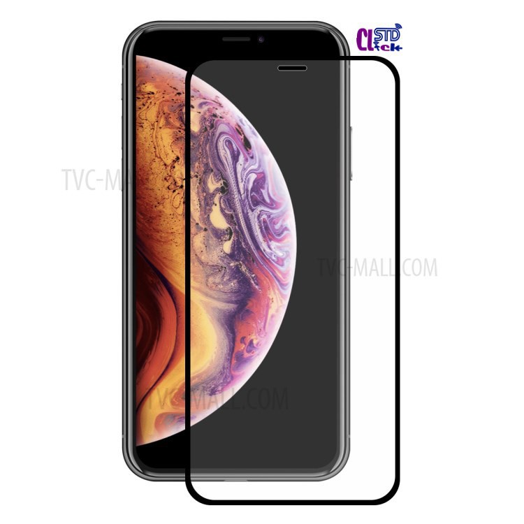 MIẾNG DÁN CƯỜNG LỰC IPHONE XS MAX 12D TEMPERED GLASS HÀNG CHUẨN
