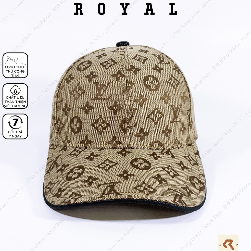 Mũ Lưỡi Trai lv 01 Nón Lưỡi Trai Nam Nữ Vải Kaki Cotton Hàn Nón Kết louis vuitton - Royal Shop