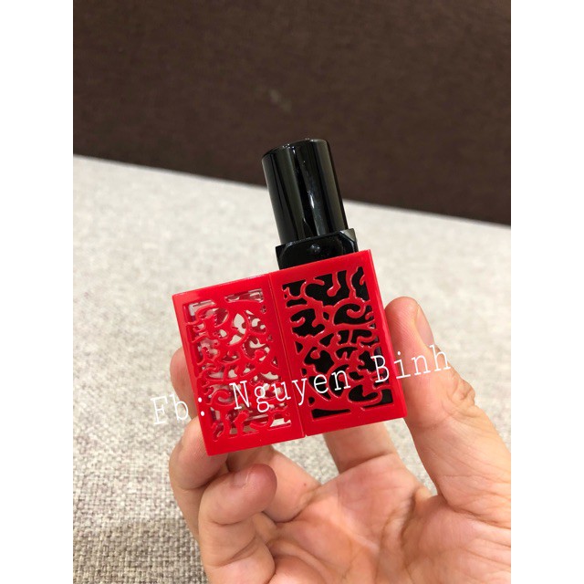 Thỏi làm son handmade hoa văn đen hoặc đỏ (12.1mm)