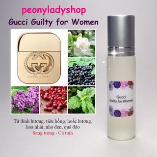 [sỉ dạng lăn] Tinh dầu nước hoa Pháp 10ml - tinh dầu nước hoa mini, tinh dầu thơm lâu, tinh dầu nước hoa nữ dạng lăn