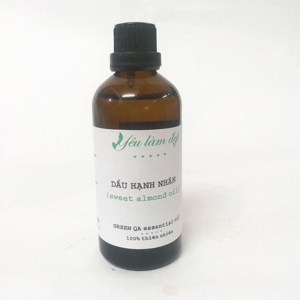 100ml - 1000ml Dầu Hạnh Nhân- 100% Nguyên Liệu Từ Thiên Nhiên-Sản Phẩm Làm Đẹp Cao Cấp-Nguyên Liệu Làm Mỹ Phẩm