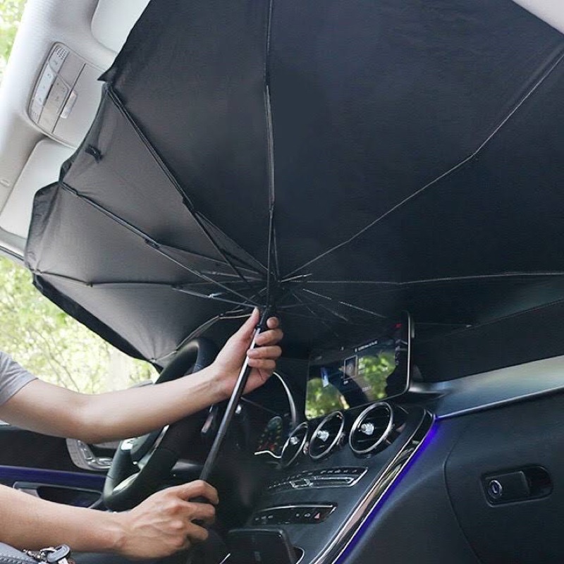 Ô Dù Che Nắng Ô Tô Gấp Gọn Bảo Vệ Nội Thất Xe