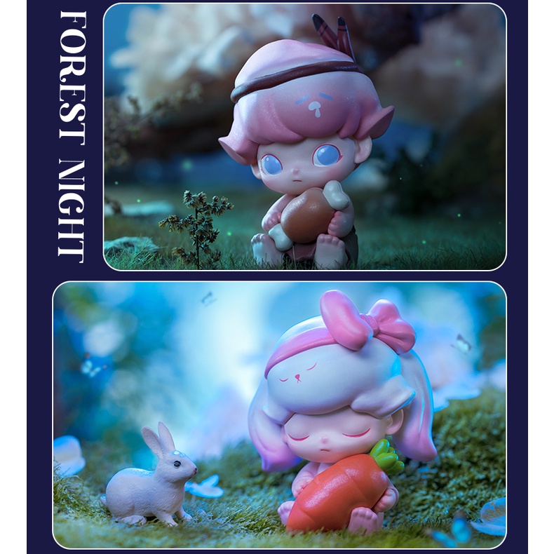 Búp Bê dimoo forest night series Dễ Thương Dùng Làm Quà Tặng
