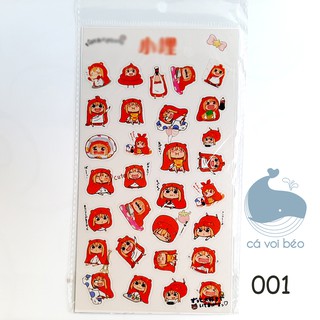 [SALE GIÁ XƯỞNG] Sticker Umaru Himouto! Umaru-chan miếng dán trong suốt manga anime sticker manga anime