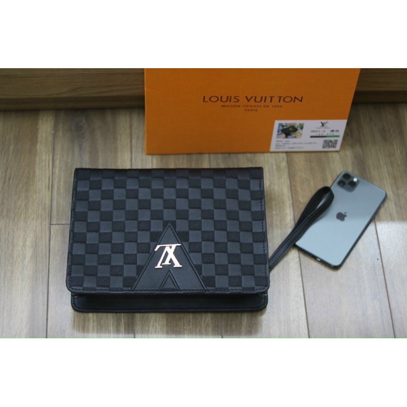 Clucth L V cầm tay Fullbox