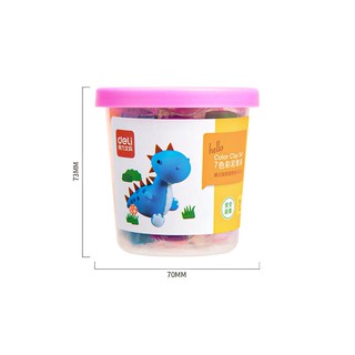 HỘP ĐẤT SÉT DELI 7/24 MÀU