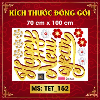 DECAL TRANG TRÍ TẾT 2021  SỐ 152