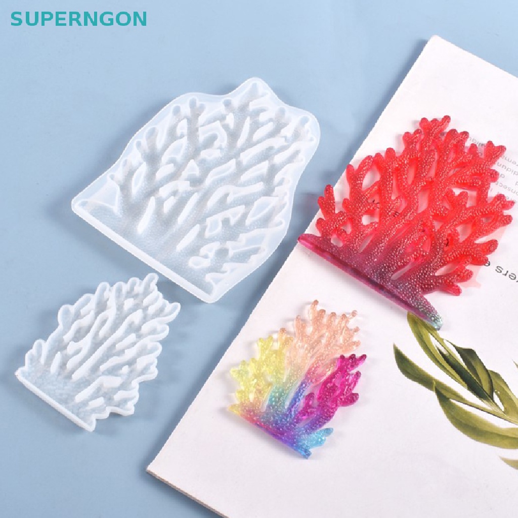 Khuôn Silicone Làm Bánh Hình San Hô Xinh Xắn