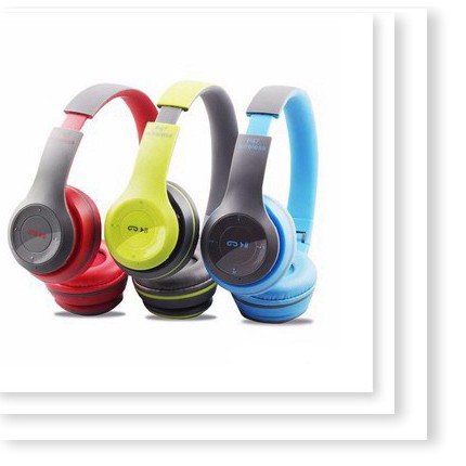 (Giá hủy diệt) TAI NGHE BLUETOOTH P47 CHỤP TAI CÓ KHE CẮM THẺ NHỚ