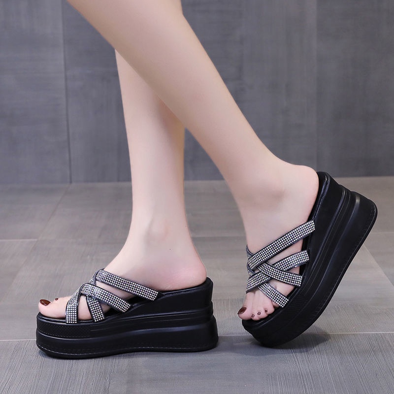 Dép Nữ Đế Xuồng Thời Trang Mùa Hè Phong Cách Hàn Quốc