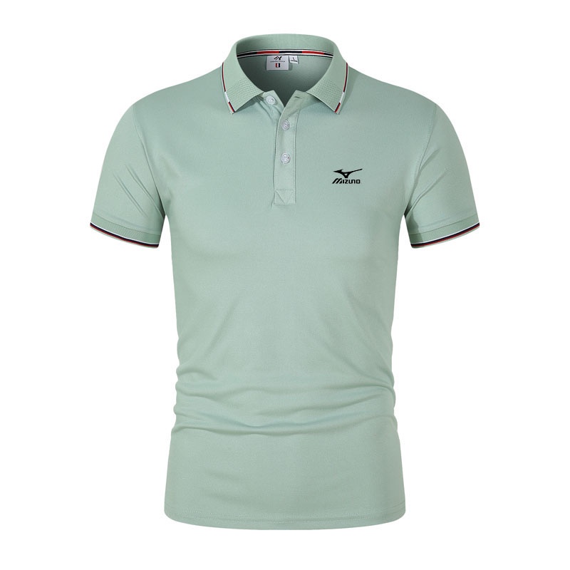 Áo Thun Polo Mùa Hè Mẫu Mới Mizuno Có Cổ Size S-4XL Cho Nam