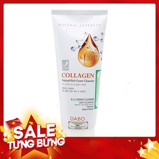 [Cửa hàng chính hãng]  Sữa rửa mặt cao cấp Dabo Collagen 180ml cao cấp 3 in 1 