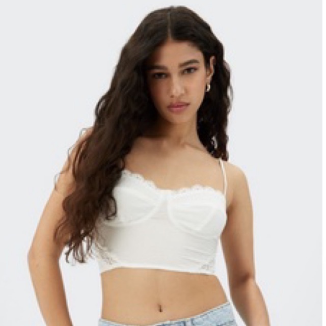 Áo Hai Dây Ren Stradivarius Size XL