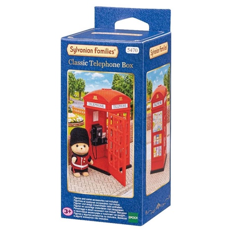 Đồ Chơi Sylvanian Families Buồng Điện Thoại Cổ Điển Trong Thành Phố Classic City Telephone Box