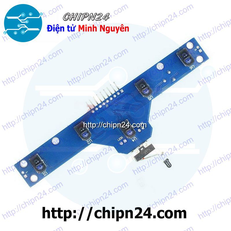 [1 CÁI] (E14) Module Cảm biến Dò line Thanh 5 led
