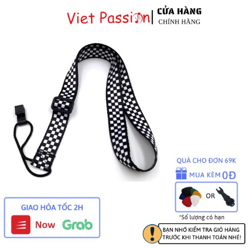 Dây đeo đàn ukulele dành cho mọi loại đàn có nhiều màu sắc không cần đục thùng VietPassion