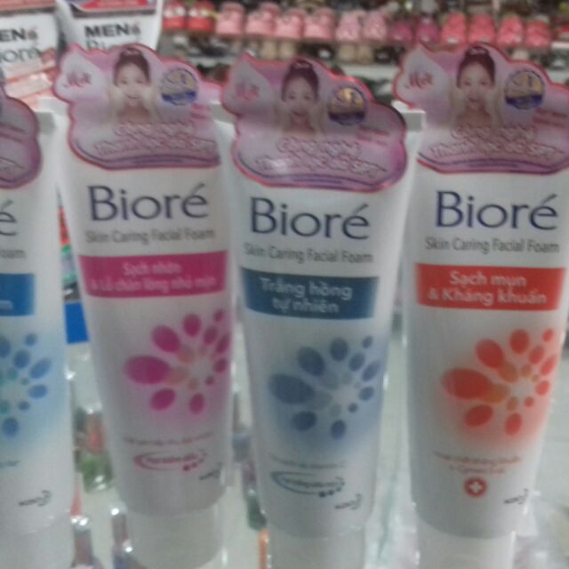 Sữa rửa mặt biore 100g