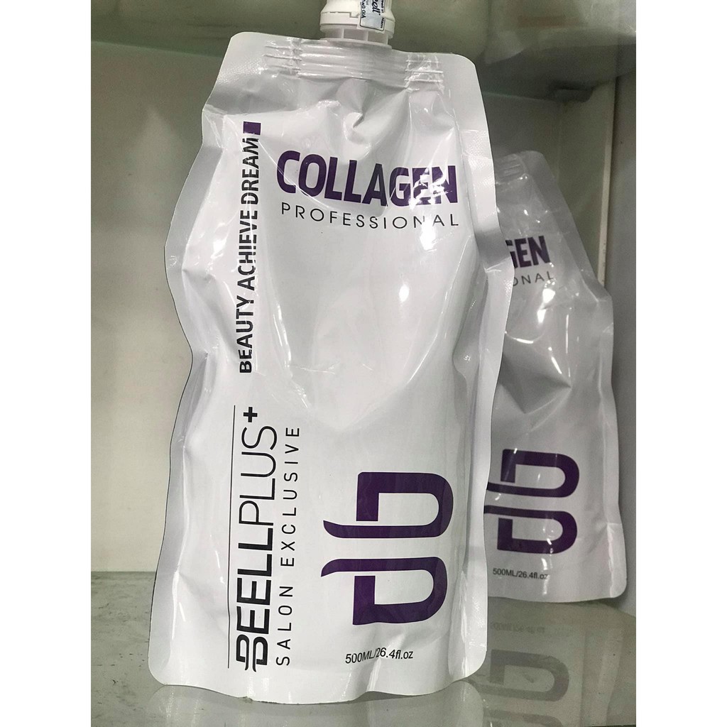 [ Beell Chính Hãng ] Tặng Mũ Ủ -  Kem Ủ Tóc Beell Plus Collagen Phục Hồi 500ml