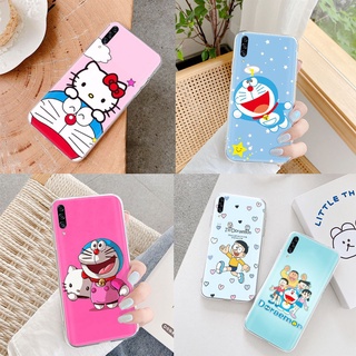 Ốp Điện Thoại Mềm Trong Suốt In Hình Doraemon Cho Lg G6 Mini G7 G8 Thinq V30 V30S V35 V40 Q60 K40 Vm67