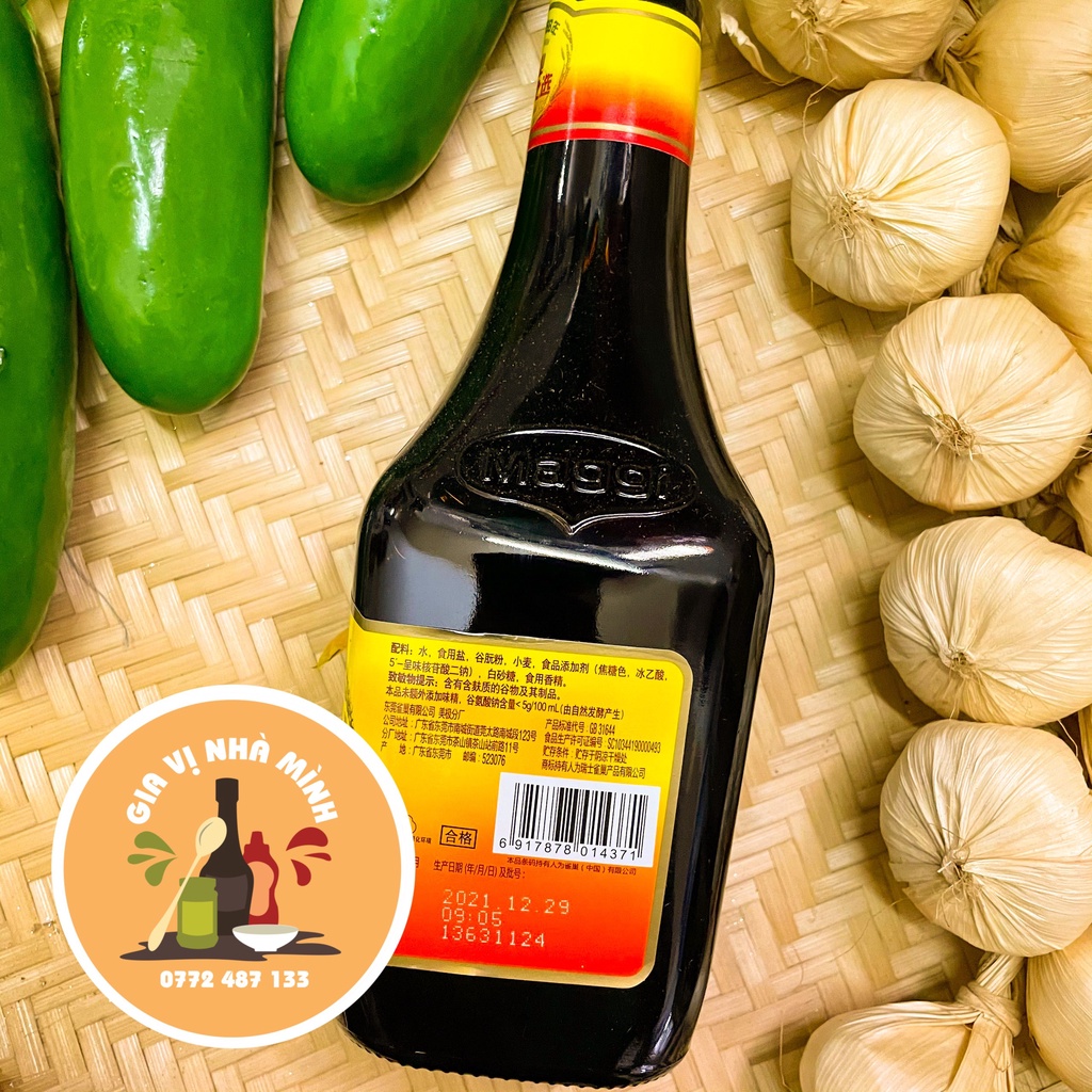 NƯỚC TƯƠNG MAGGI HỒNG KÔNG SEASONING 800ML
