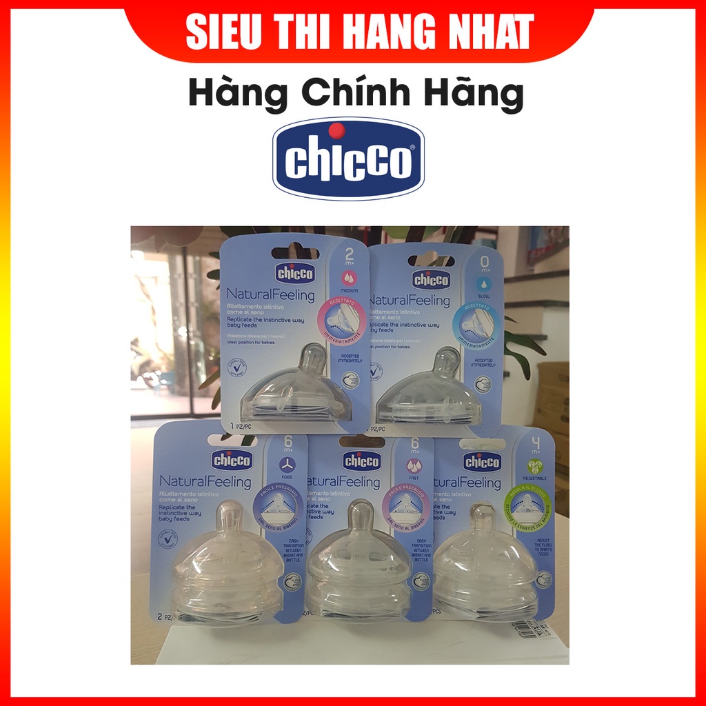 Núm ty Chicco Natural Feeling
