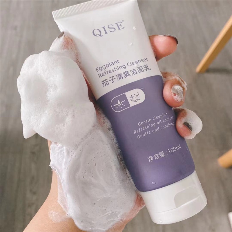 Sữa rửa mặt Qise chiết xuất thự vật tự nhiên dịu nhẹ làm sạch sâu kiềm dầu hiệu quả