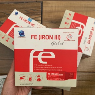 Fe (IRON III) Global- sắt III không gây táo