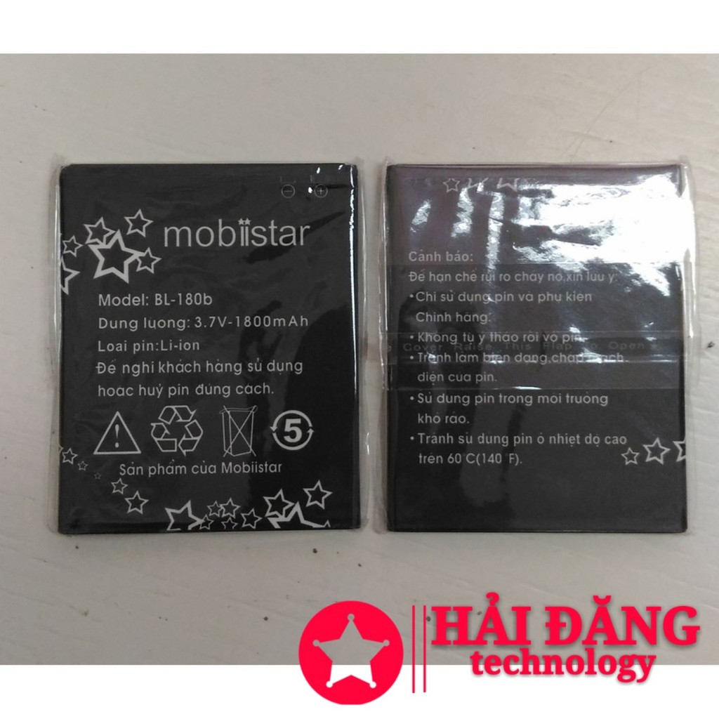 Pin Mobiistar Touch Bean 452C BL-180B