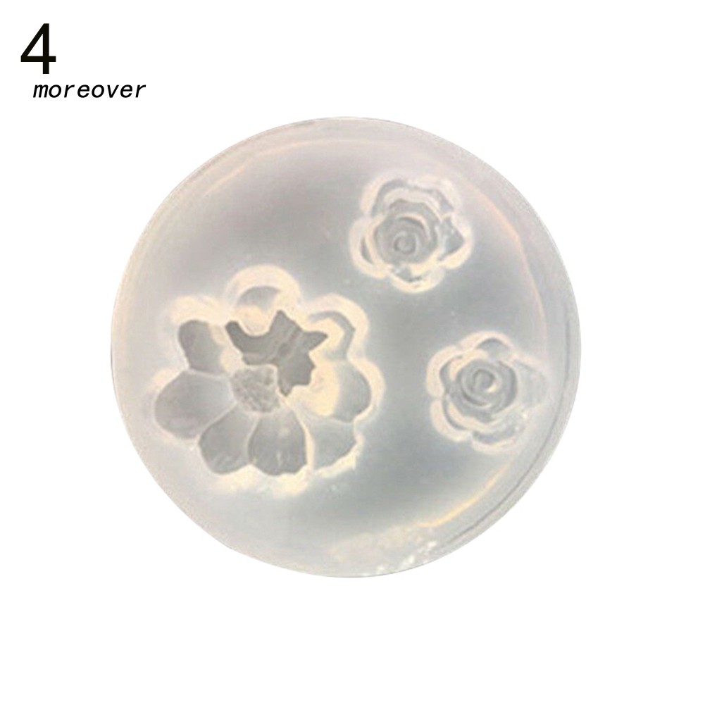Nhiều hơn nữa.♥Khuôn Silicone Hình Hoa Hồng Làm Kẹp Tóc DIY