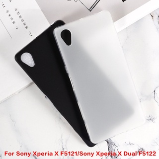 Ốp điện thoại tpu dẻo màu trắng / đen thời trang cho sony xperia x f5121 x dual f5122 sony xperia x dual f5122