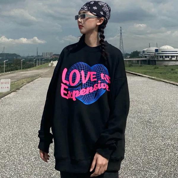 NRVP Áo Thun Nữ Dài Tay Cổ Tròn Thời Trang Hàn