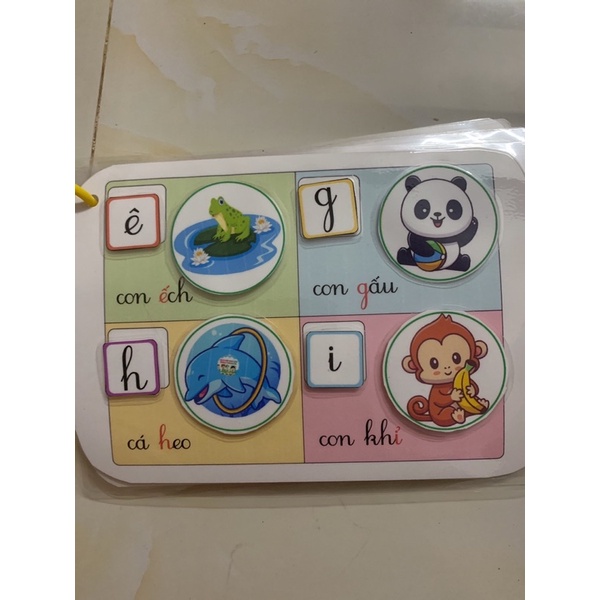 Bộ học liệu bộ chữ cái Tiếng Việt