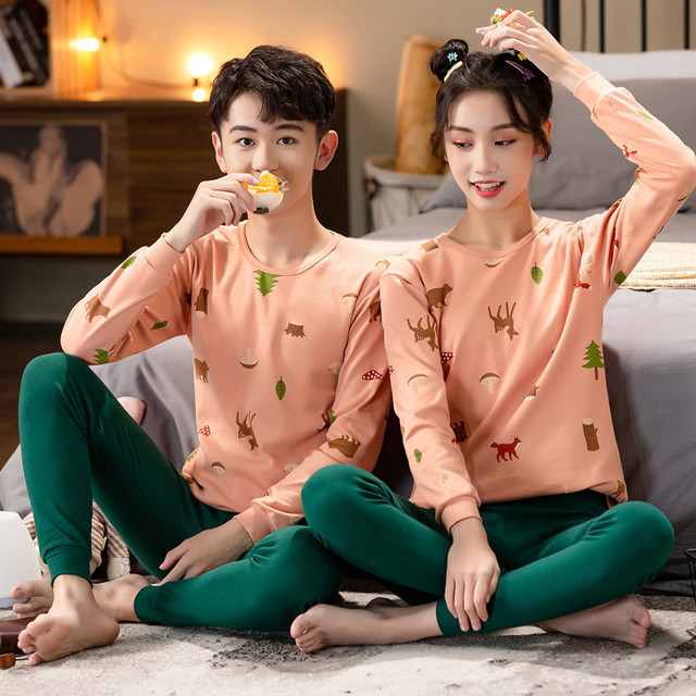 Bộ Đồ Ngủ 100% Cotton In Hình Trái Bơ 3d Cho Cặp Đôi 8-18 Tuổi