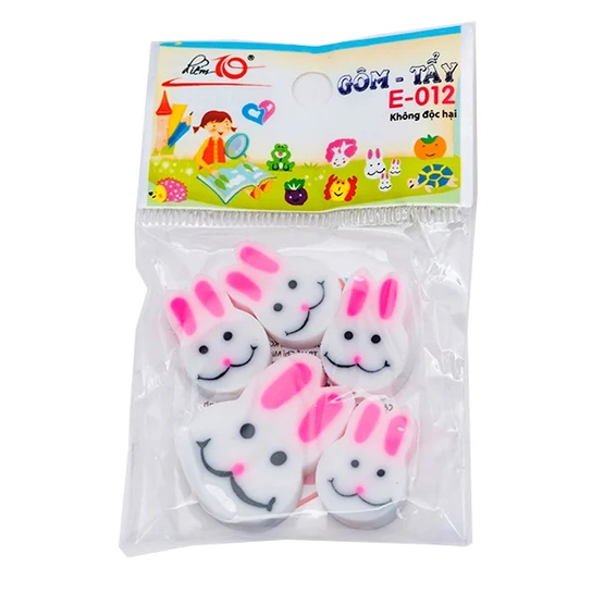Gôm tẩy xóa chì Điểm 10 E-012 (1 túi)