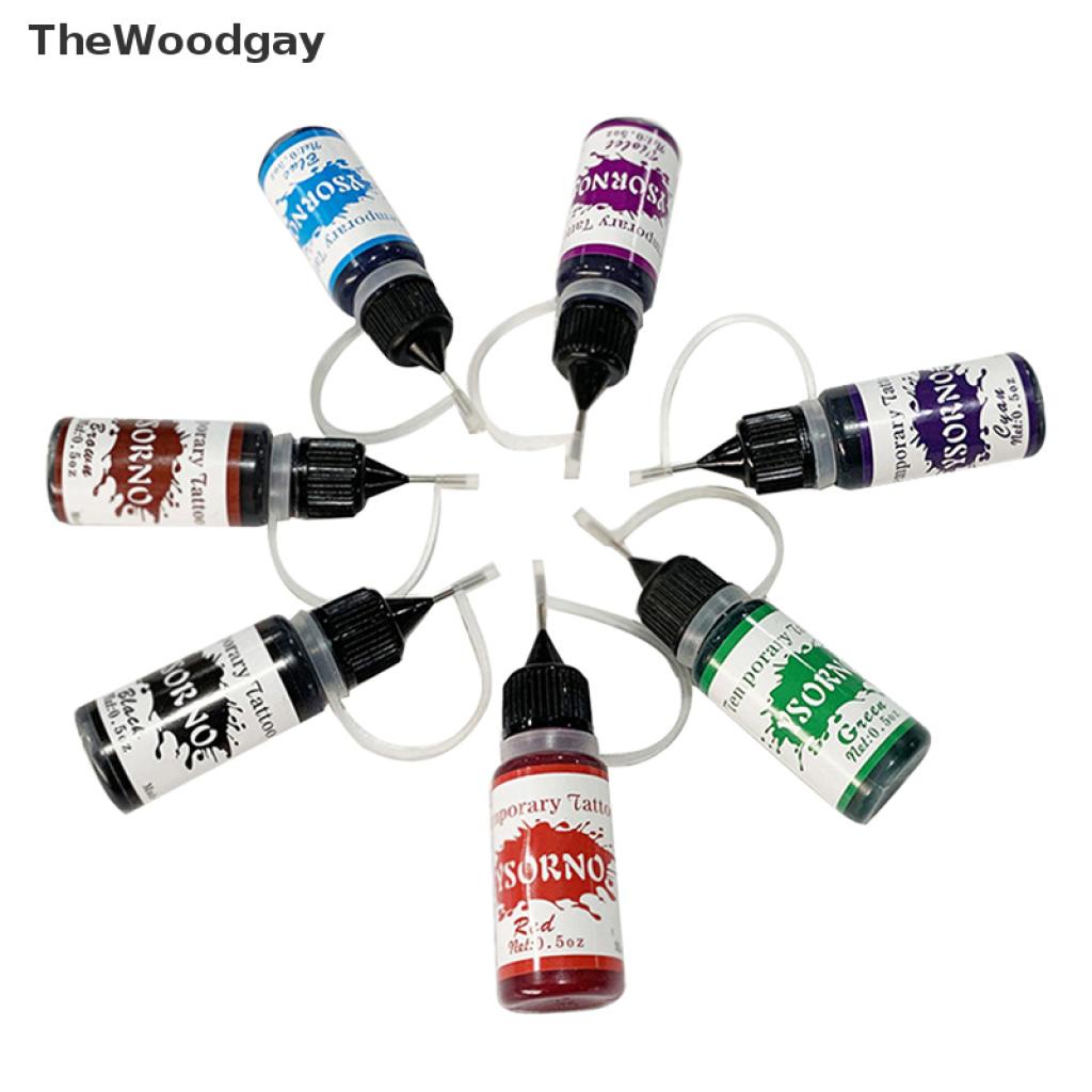 Mực Xăm Bán Vĩnh Viễn Tự Nhiên 10Ml