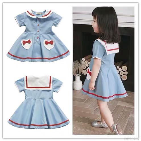 Đầm bé gái phong cách Hàn Quốc