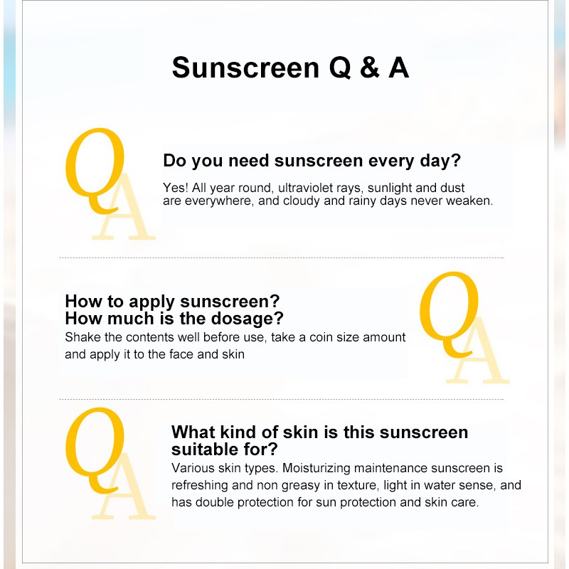 [Hàng mới về] Kem Chống Nắng Spf 15 Làm Trắng Dưỡng Ẩm Kiểm Soát Dầu Cho Da Mặt Và Cơ Thể KK | BigBuy360 - bigbuy360.vn