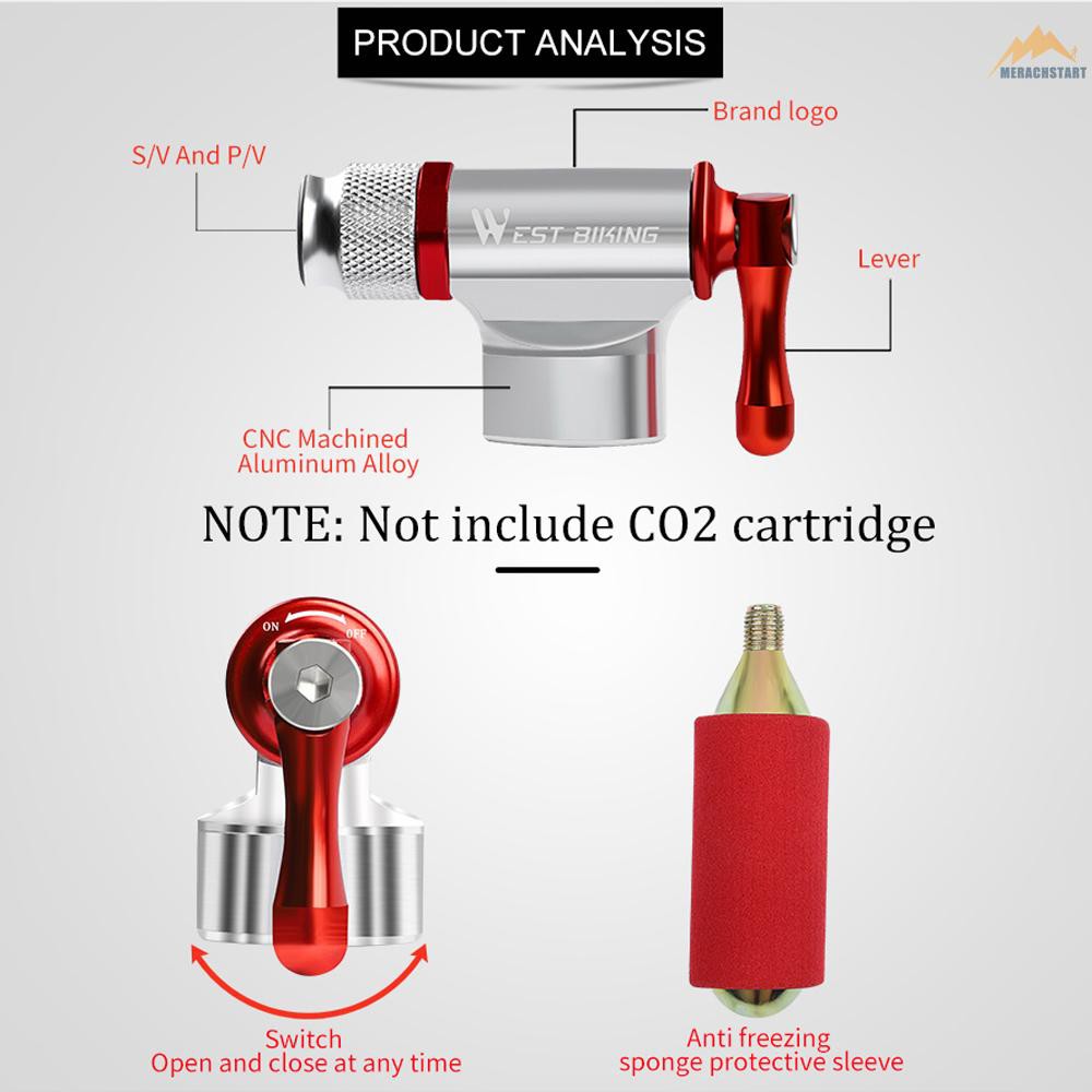 Ống Bơm Xe Đạp Mini Co2 Cách Nhiệt