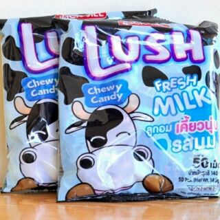 kẹo bò sửa thái lan lush 140g 50 viên