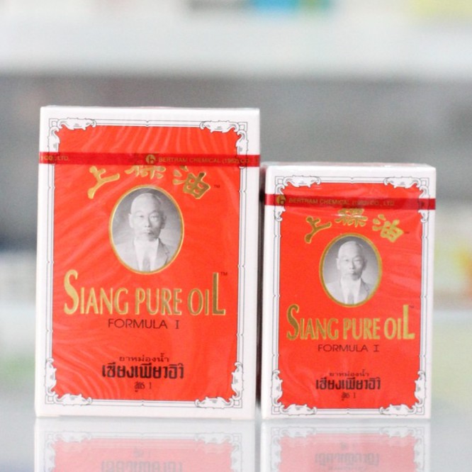 Dầu gió siang pure oil nhãn vàng thái lan - ảnh sản phẩm 4