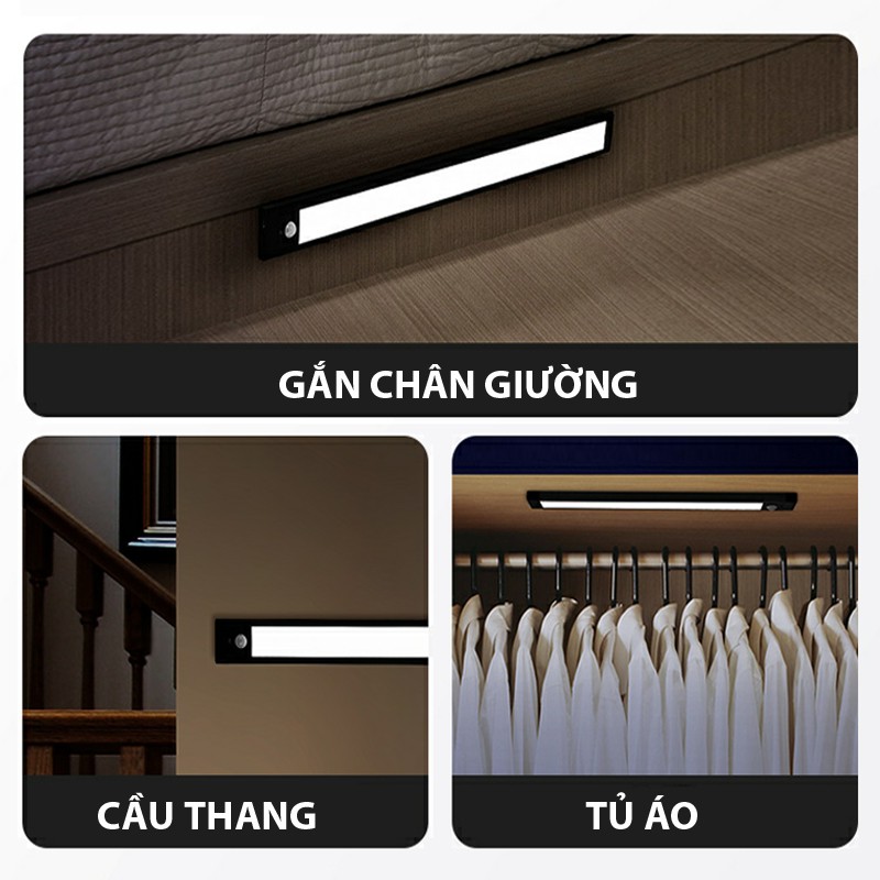 [2020] Đèn cảm biến thông minh Xiaomi Yeelight. Đèn cảm biến cầu thang, gắn tủ, pin sạc sử dụng tới 2 tháng.