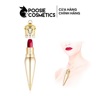 Son Louboutin Survivita Velvet Matte 420M - đỏ mận