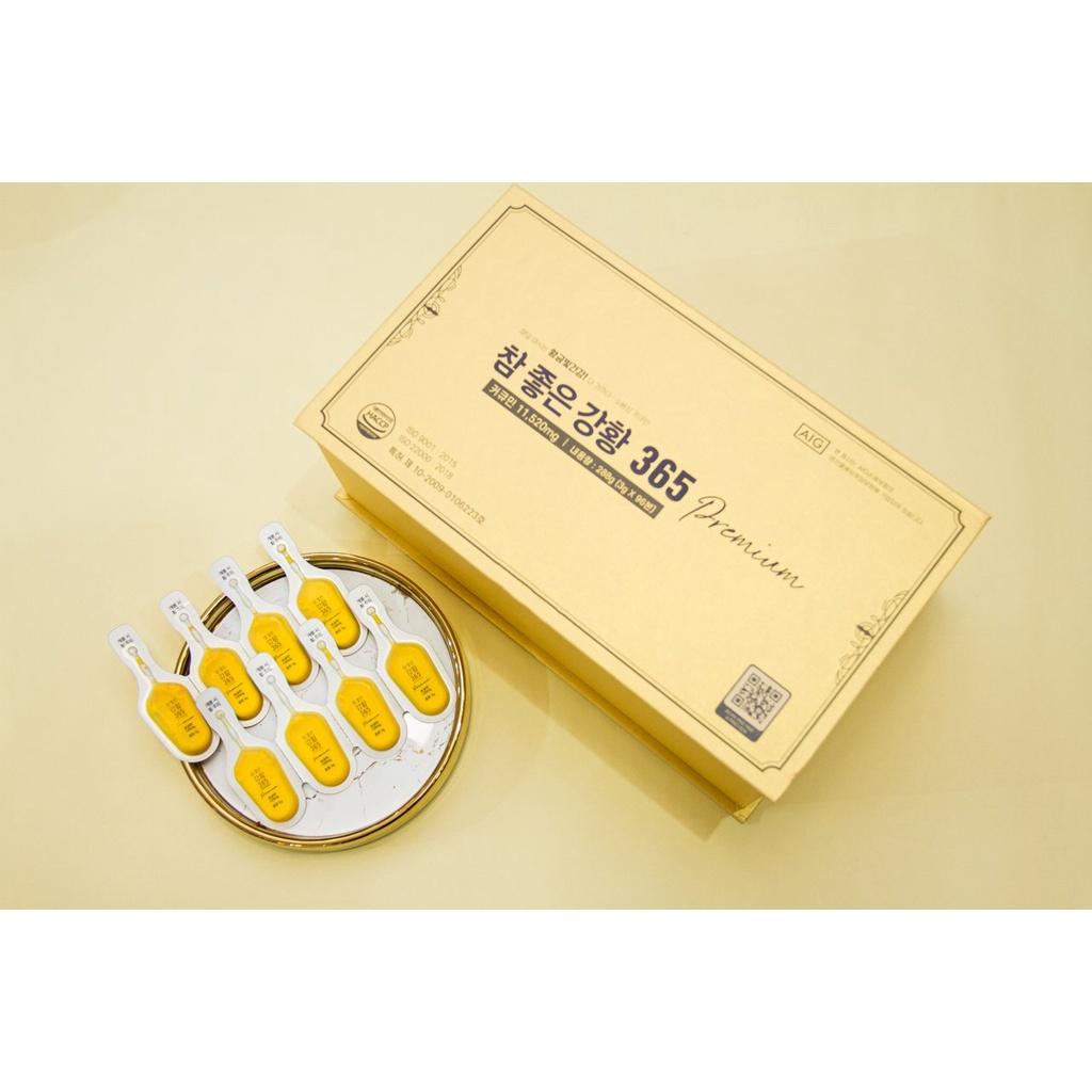 Tinh Chất Nghệ Vàng Nano Curcumin 365 Premium Nghệ Vàng Hàn Quốc Cao Cấp Tặng Bình Đựng Nước